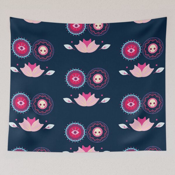 Item preview, Devils Coin | Flower | Lotus | Skull | All seeing eye | Cat Flower | Death | Satan | Eyes | Two sides of the same coin | CipherStore designed and sold by CipherStore.
