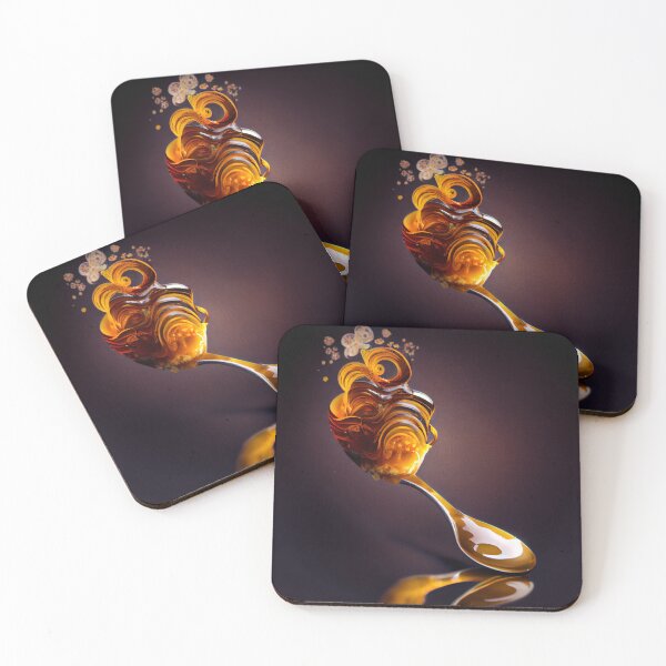 Item preview, A Spoonful of Sweet Honey Digital Painting designed and sold by CodeAndColors.