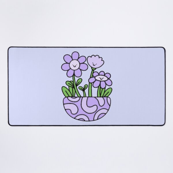 Item preview, Purple Flower Pot designed and sold by everything4eva.