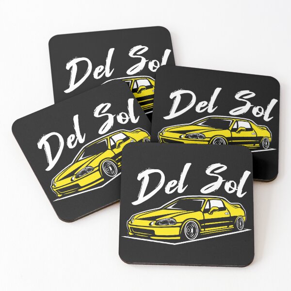 Item preview, Vintage Design Yellow Del Sol JDM Legend designed and sold by goldentuners.