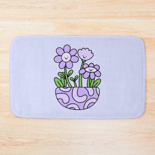 Item preview, Purple Flower Pot designed and sold by everything4eva.