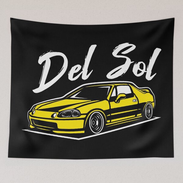 Item preview, Vintage Design Yellow Del Sol JDM Legend designed and sold by goldentuners.