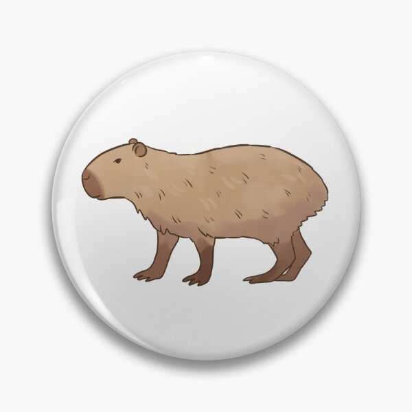 Item preview, Capybara cute illustration  designed and sold by Yarafantasyart.