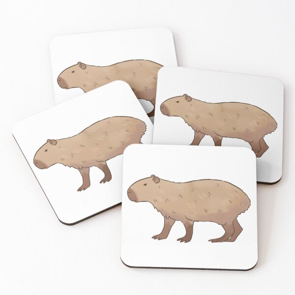 Item preview, Capybara cute illustration  designed and sold by Yarafantasyart.