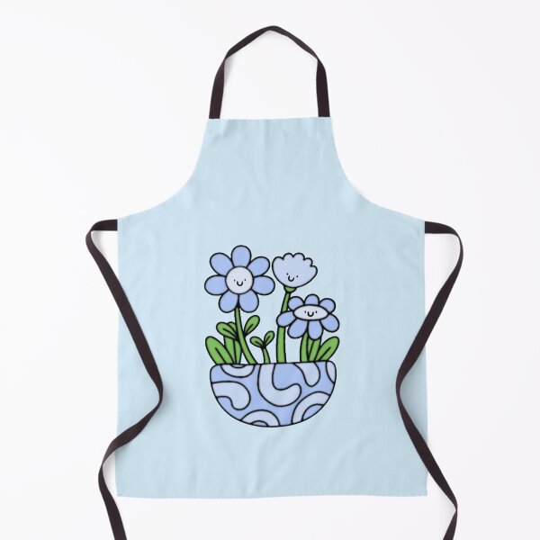 Item preview, Blue Flower Pot designed and sold by everything4eva.