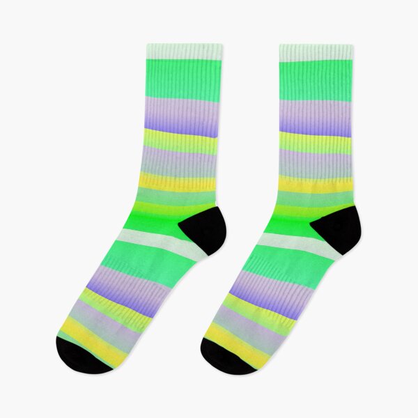 Item preview, March color palette | Spring greenish color line pattern designed and sold by lausn.