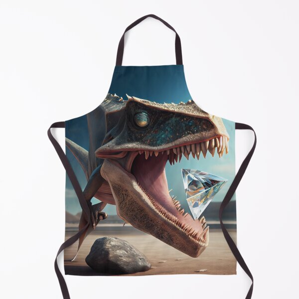 Item preview, Trouble with a Pterodactyl Diamond Digital Painting designed and sold by CodeAndColors.