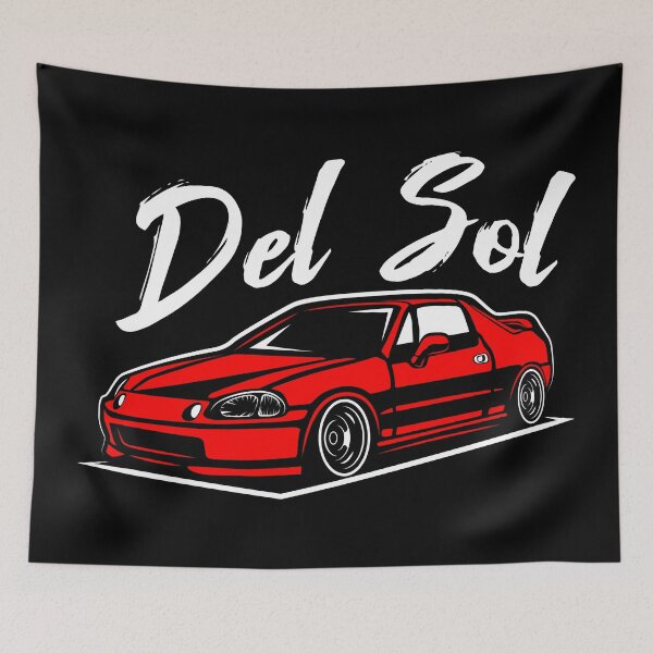 Item preview, Vintage Design Red Del Sol JDM Legend designed and sold by goldentuners.