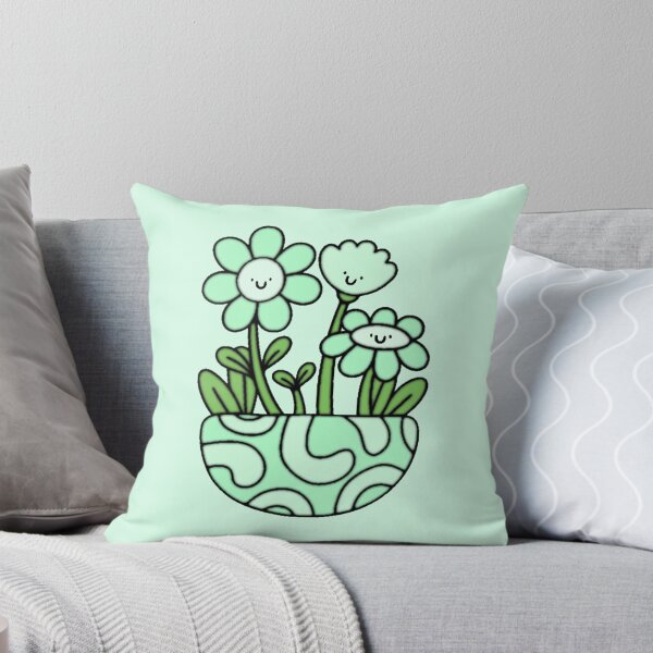Item preview, Green Flower Pot designed and sold by everything4eva.