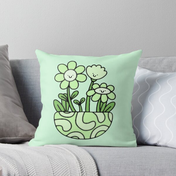 Item preview, Green Flower Pot designed and sold by everything4eva.