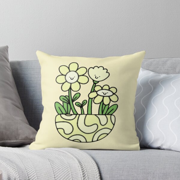 Item preview, Yellow Flower Pot designed and sold by everything4eva.