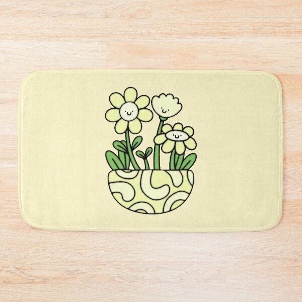 Item preview, Yellow Flower Pot designed and sold by everything4eva.