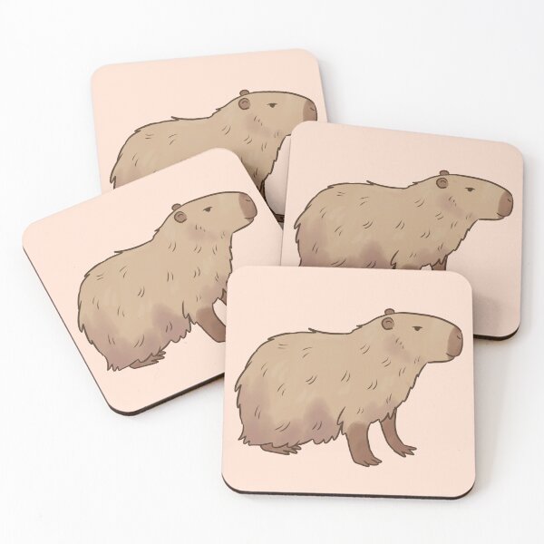 Item preview, Capybara cute illustration  designed and sold by Yarafantasyart.