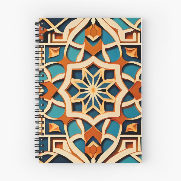 Item preview, Ancient Moroccan Pattern Digital Painting designed and sold by CodeAndColors.