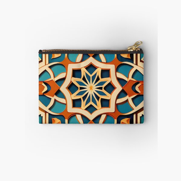 Item preview, Ancient Moroccan Pattern Digital Painting designed and sold by CodeAndColors.