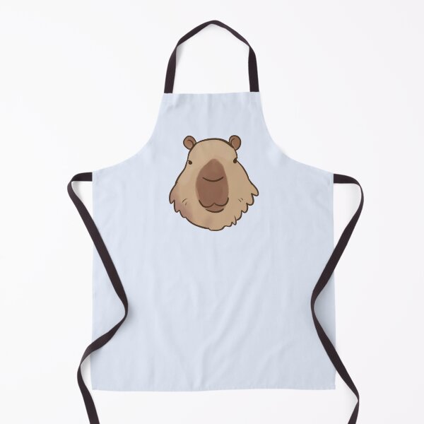 Item preview, Capybara cute face illustration designed and sold by Yarafantasyart.
