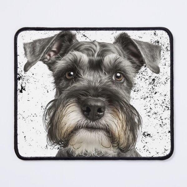 Item preview, Miniature Schnauzer Portrait designed and sold by Guntherschrenk.