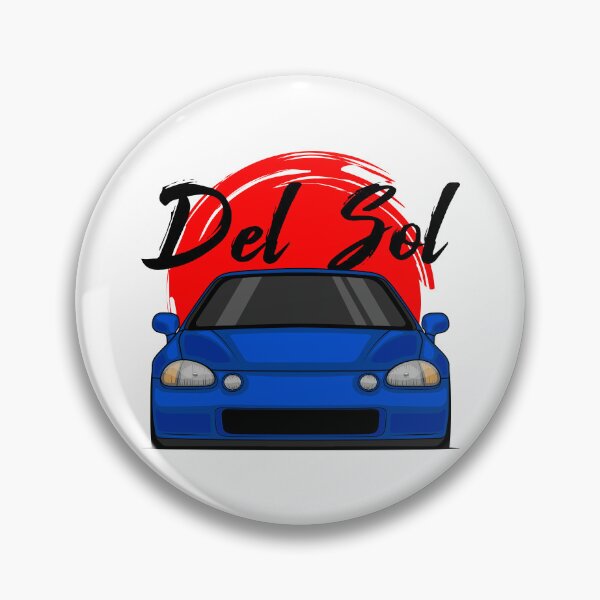 Item preview, Front Blue Del Sol JDM designed and sold by goldentuners.