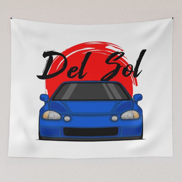 Item preview, Front Blue Del Sol JDM designed and sold by goldentuners.