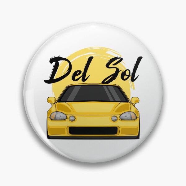 Item preview, Front Yellow Del Sol JDM designed and sold by goldentuners.