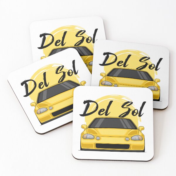 Item preview, Front Yellow Del Sol JDM designed and sold by goldentuners.
