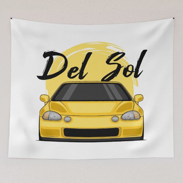 Item preview, Front Yellow Del Sol JDM designed and sold by goldentuners.