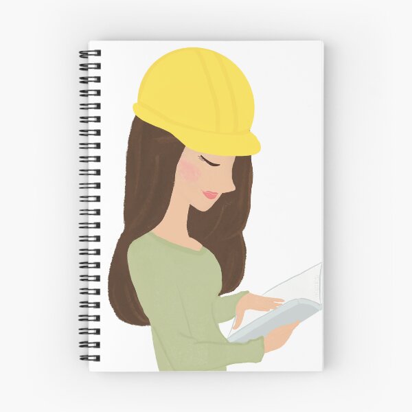 Item preview, LDC Sticker Girl in Hard Hat Reading Bible Safety and Spirituality  designed and sold by RegalitosParaTi.