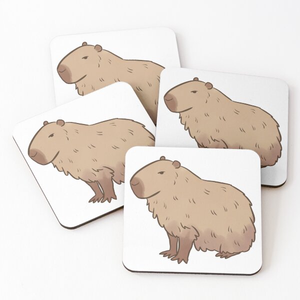 Item preview, Capybara cute illustration  designed and sold by Yarafantasyart.