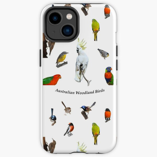 Australian Woodland Birds 3 iPhone Tough Case
