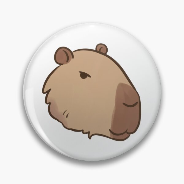 Item preview, Capybara cute illustration  designed and sold by Yarafantasyart.