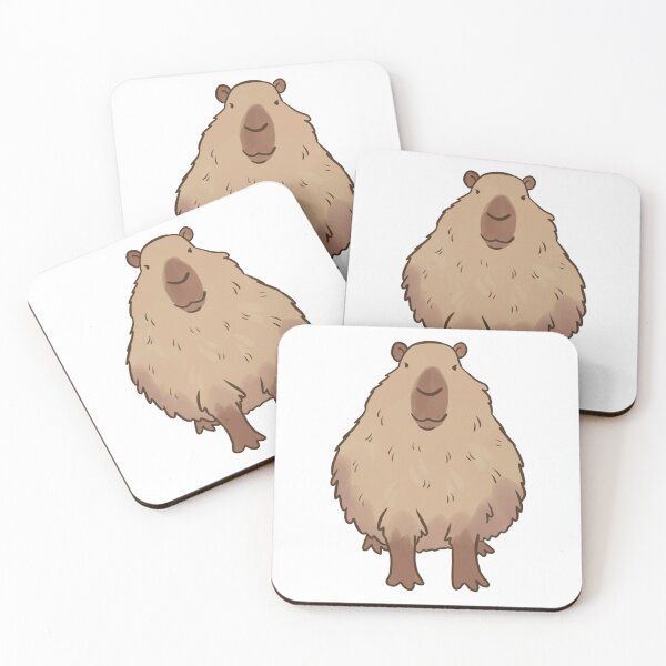 Item preview, Capybara cute illustration  designed and sold by Yarafantasyart.