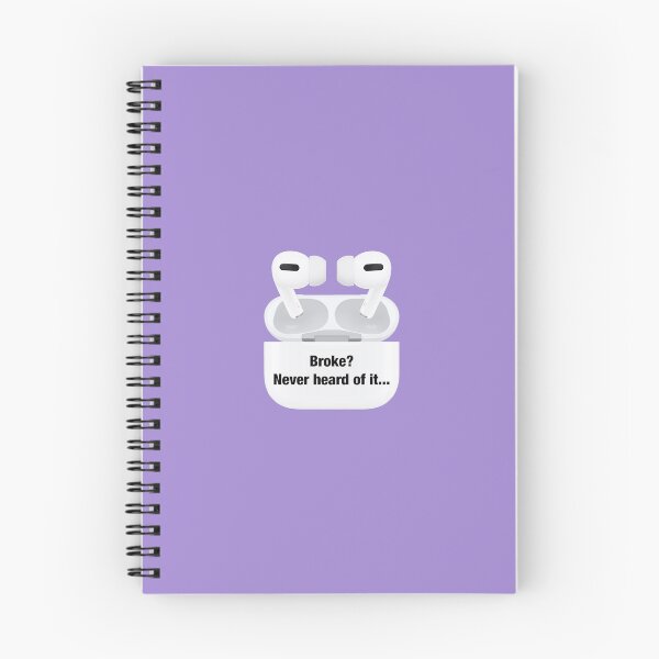 Item preview, AirPods Pro  Broke Never heard of it Sticker and Cases designed and sold by Hayde5urnbull-L.