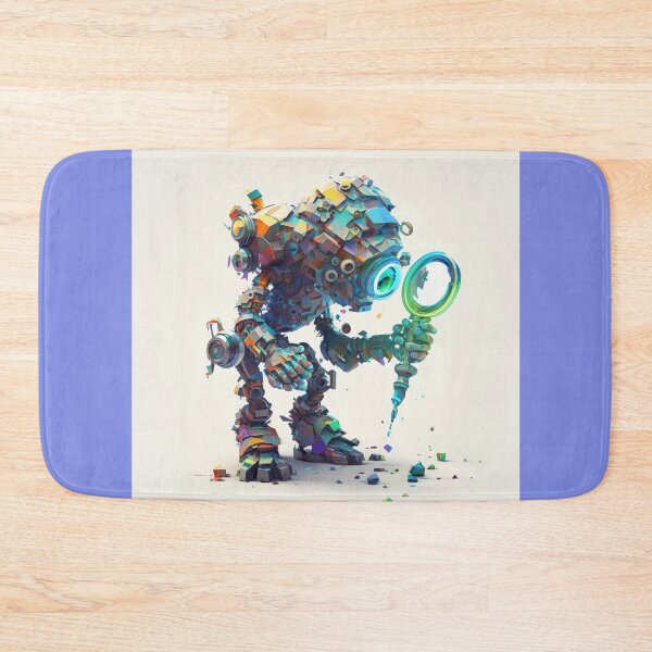 Item preview, Colorful Investigations: A Robot's Journey with a Magnifying Glass designed and sold by DaniFantasy.