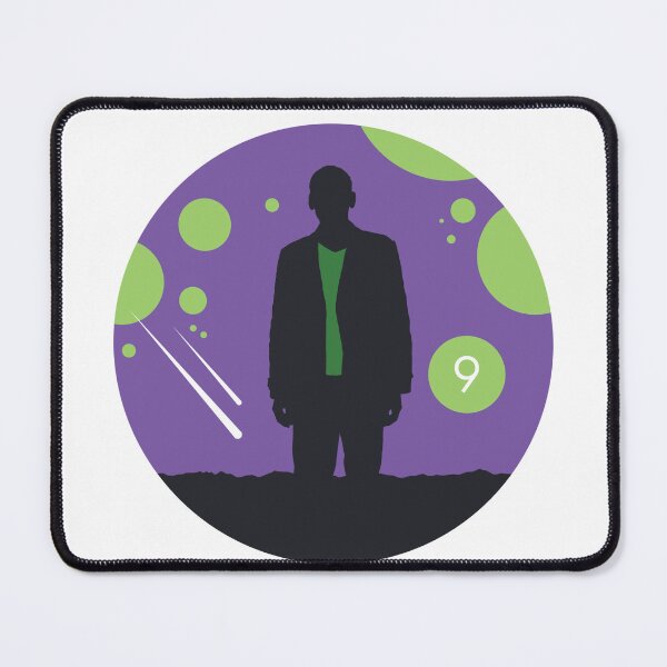 Item preview, Silhouette Ninth Doctor Christopher Eccleston designed and sold by Blue Box Artworks.