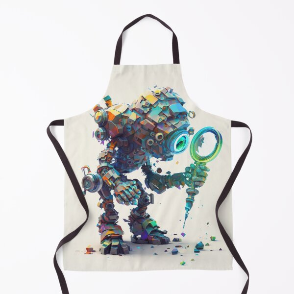 Item preview, Colorful Investigations: A Robot's Journey with a Magnifying Glass designed and sold by DaniFantasy.