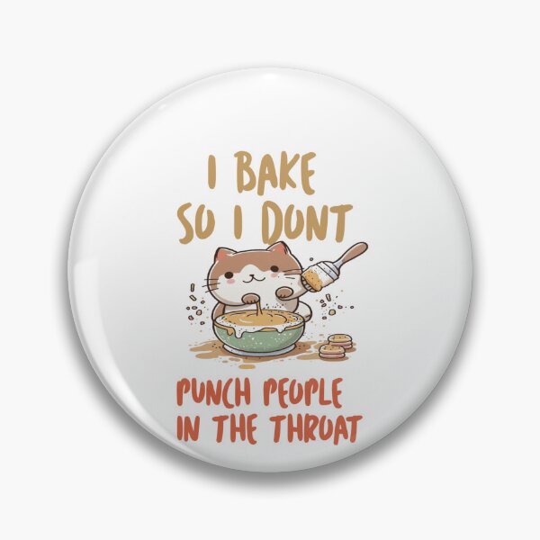 Item preview, I bake so i dont |funny cute cat cat baker making cake  designed and sold by jamwind.