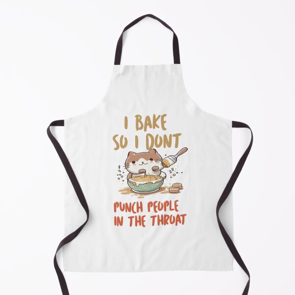 Item preview, I bake so i dont |funny cute cat cat baker making cake  designed and sold by jamwind.