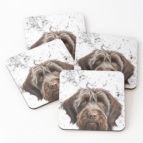 Item preview, Wirehaired Griffon Portrait designed and sold by Guntherschrenk.
