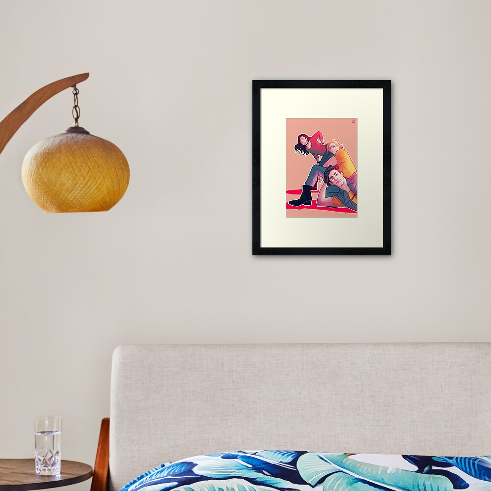 Item preview, Framed Art Print designed and sold by queenseptienna.