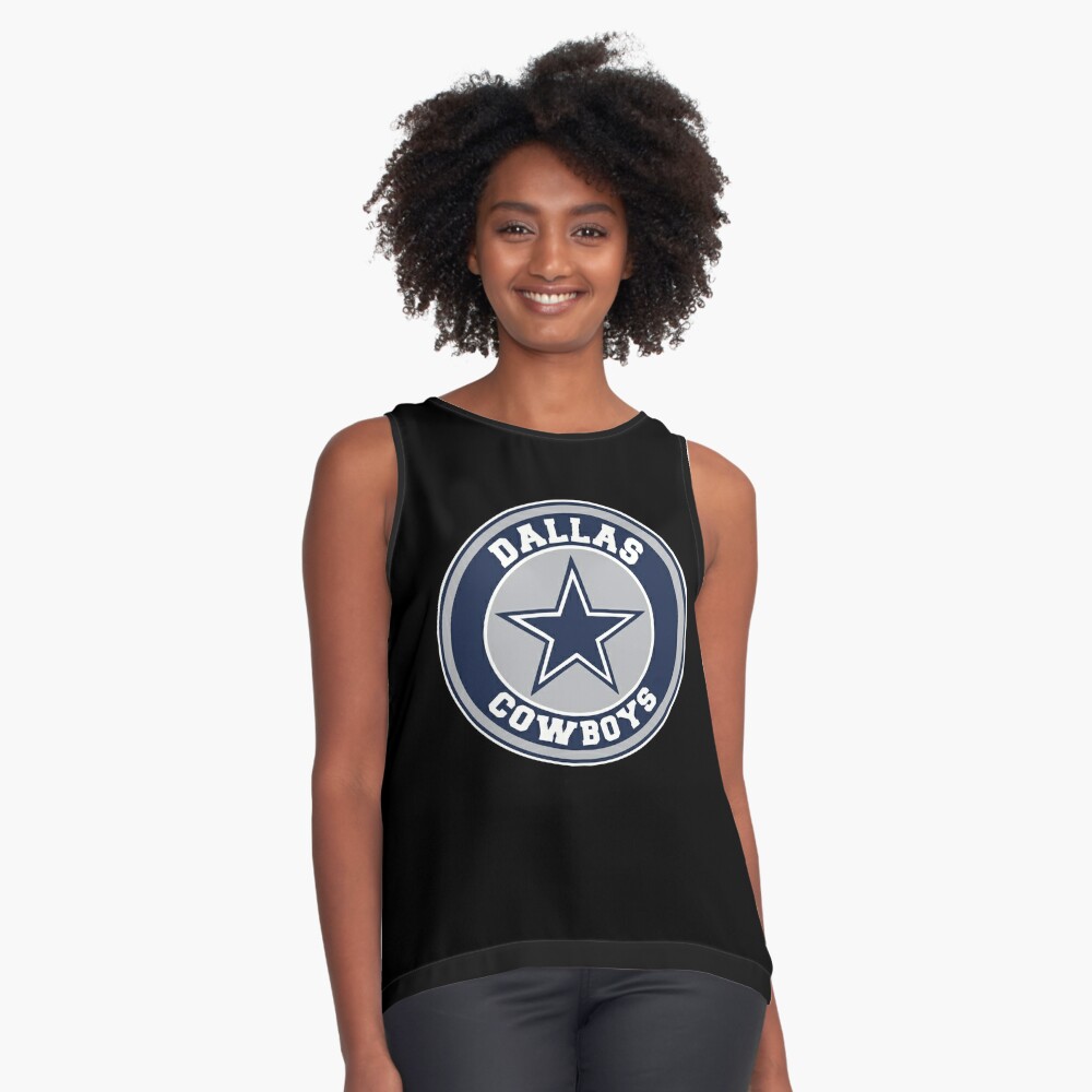 cowboys-logo' Sleeveless Top for Sale by kertaslapet