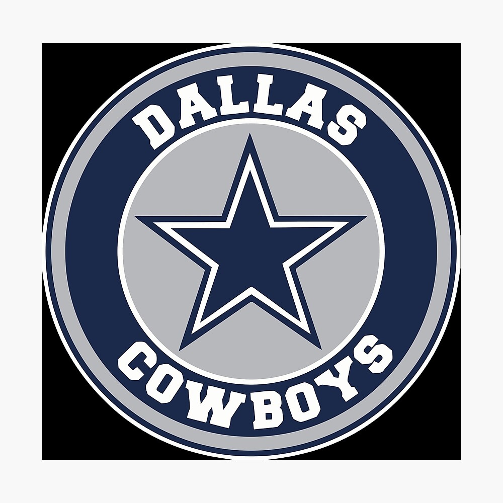 cowboys-logo' Poster for Sale by kertaslapet