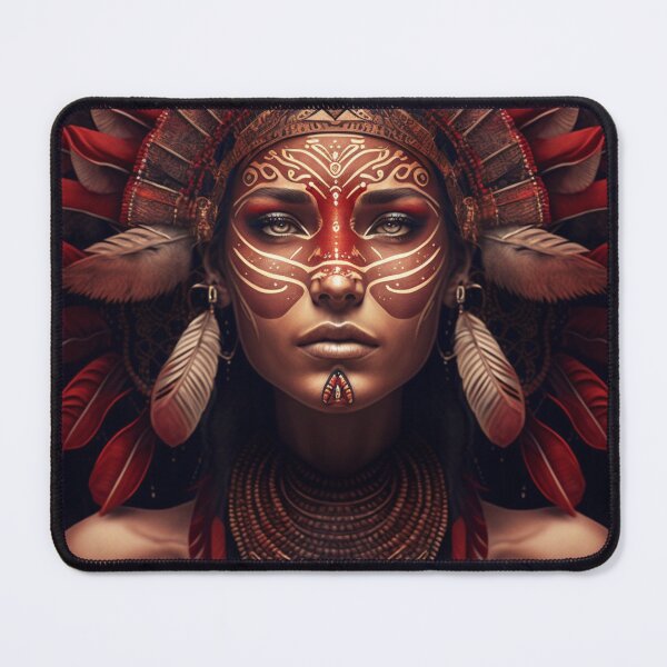 Item preview, Amerindian portrait designed and sold by GabrielMadrasse.