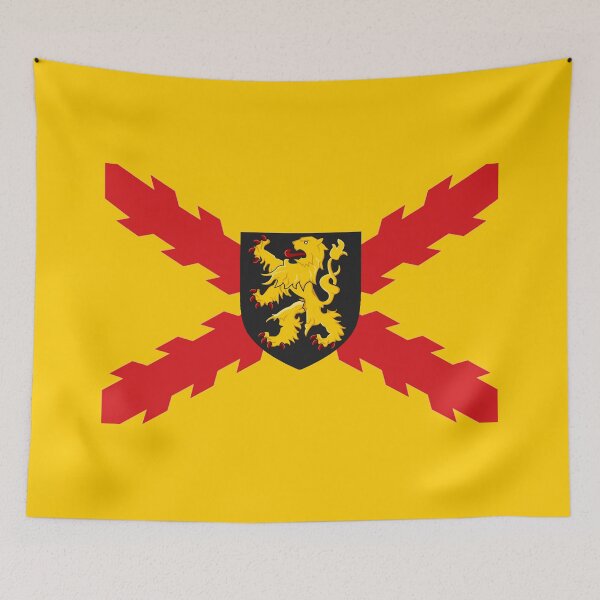 Item preview, Alternative History Belgian Flag - Carlist Belgium designed and sold by CatholicLowland.