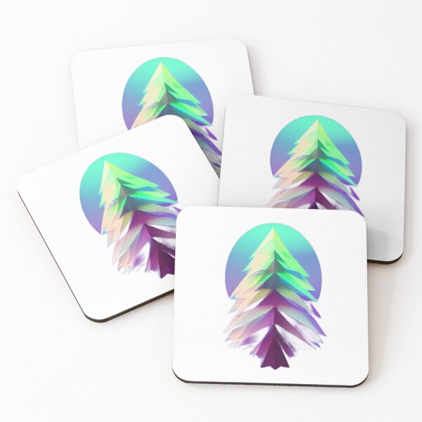 Item preview, iridescent crystal fir tree designed and sold by rockate.