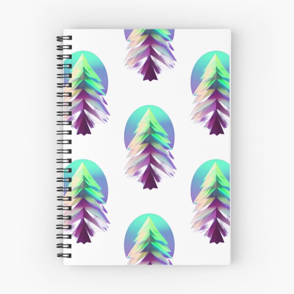 Item preview, iridescent crystal fir tree designed and sold by rockate.