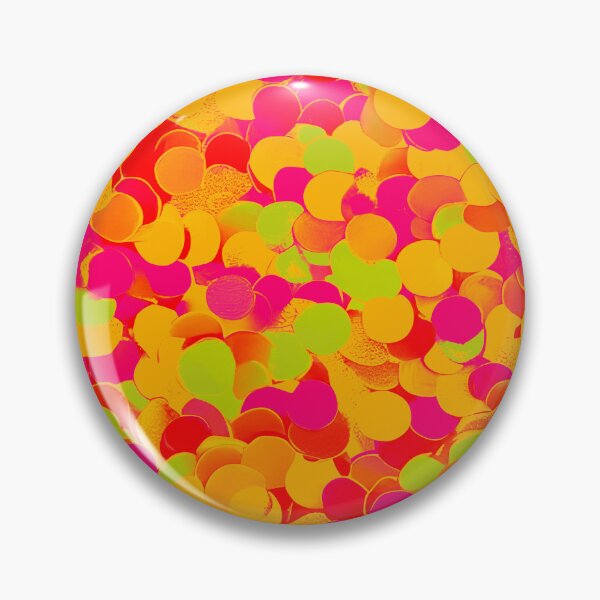 Item preview, Abstract Confetti Sequins - Pink, Yellow designed and sold by asurtiumgreen.