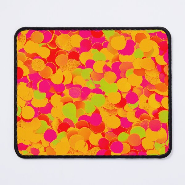 Item preview, Abstract Confetti Sequins - Pink, Yellow designed and sold by asurtiumgreen.