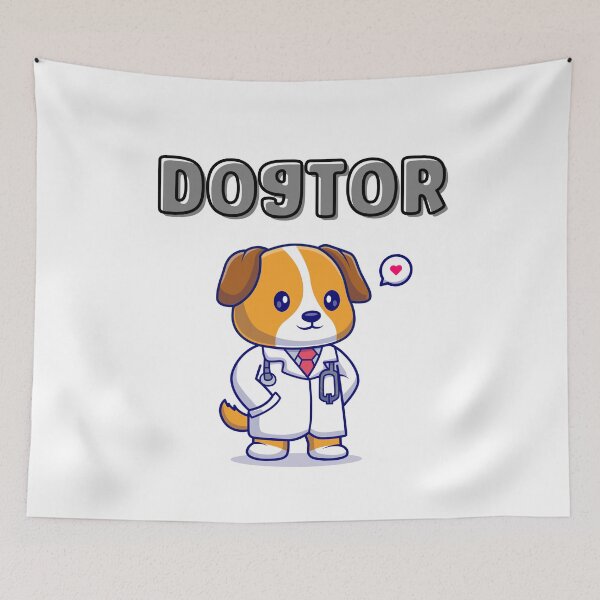 Item preview, Don't worry I'm a Dogtor. Doctor Dog. designed and sold by MamaNeeaDesigns.