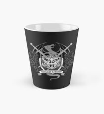 Natural 20 Crest - D&D (Black) Tall Mug