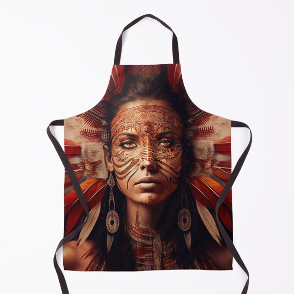Item preview, Amerindian portrait designed and sold by GabrielMadrasse.